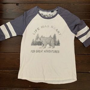 Gypsy Heart Adventure 3/4 sleeve tee